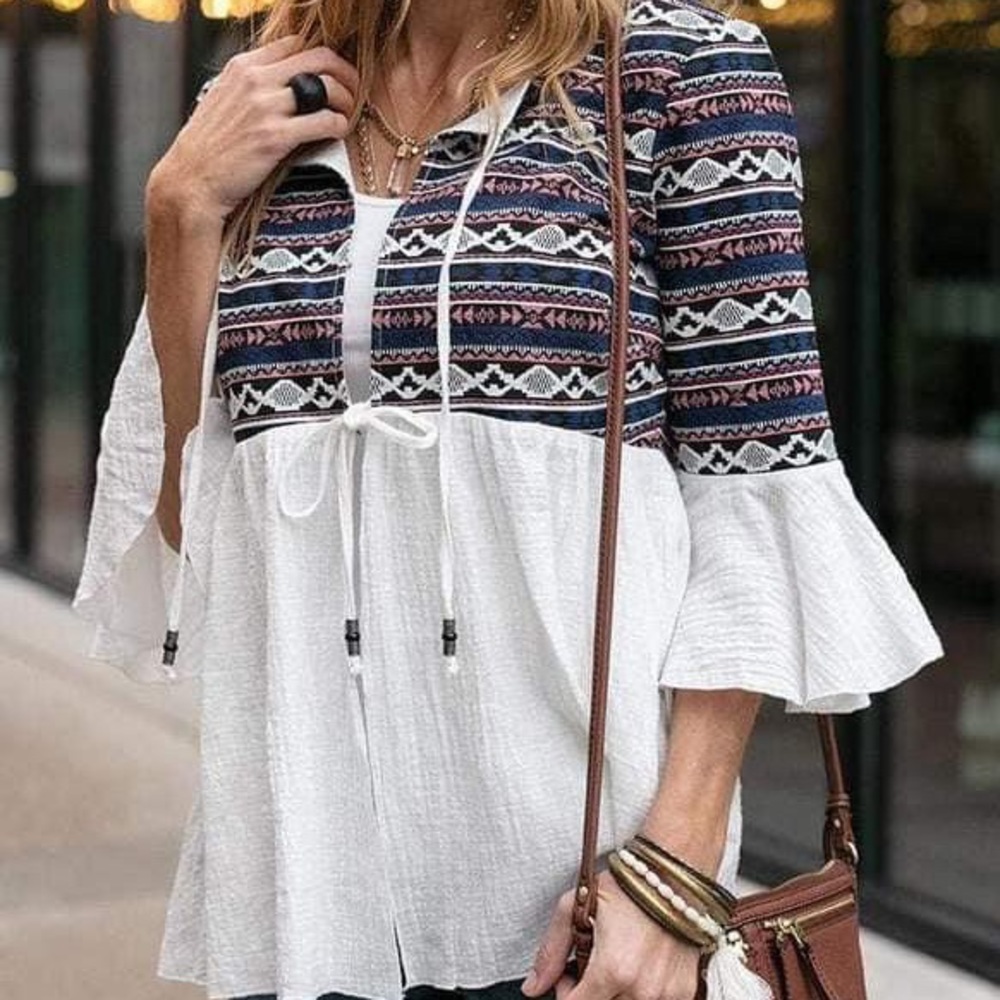 Grace and Lace Valencia Spring jacquard jacket